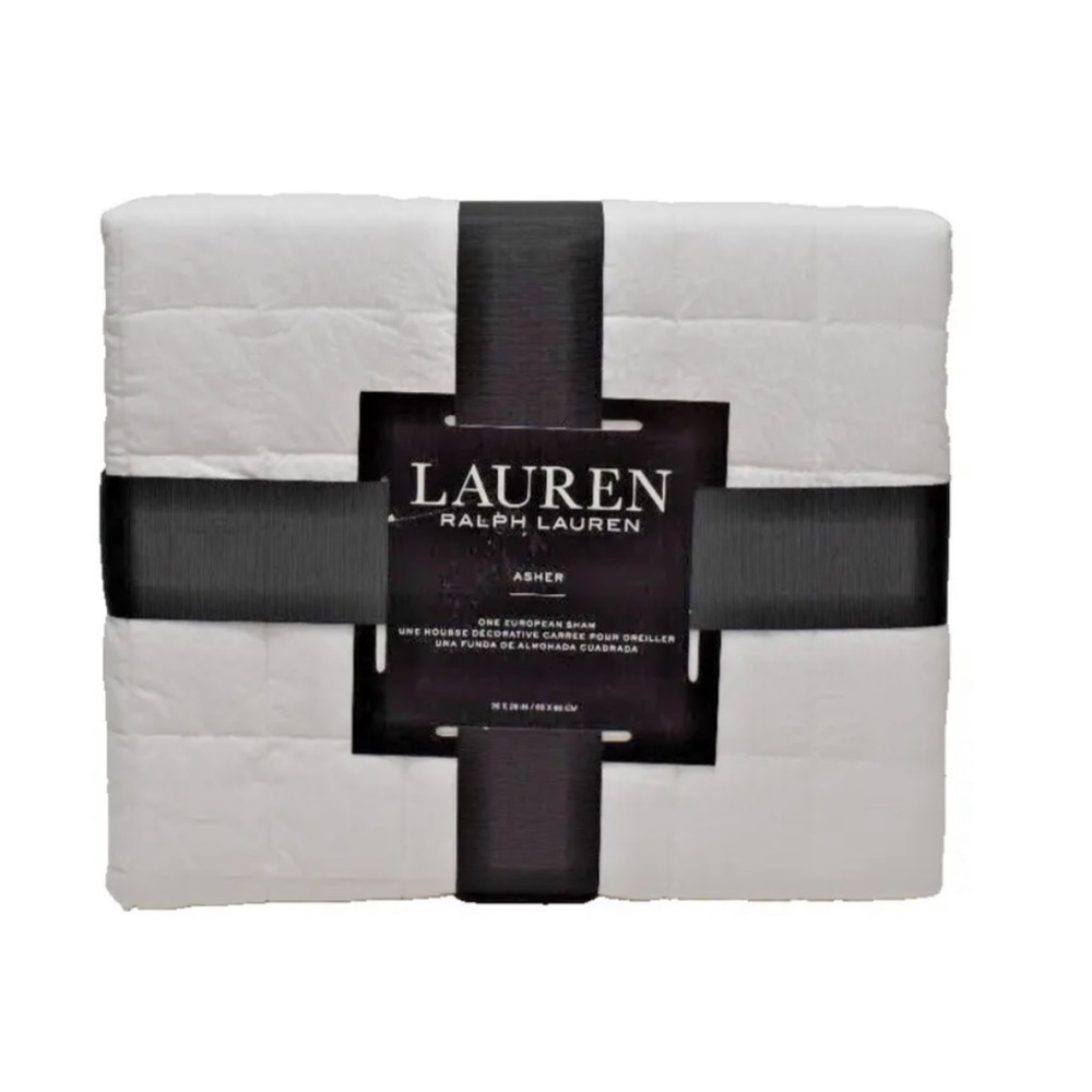 New Lauren Ralph Lauren Asher European Sham